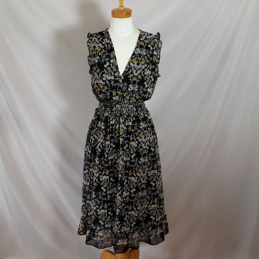 NEW Max Studio Ruffled Dress